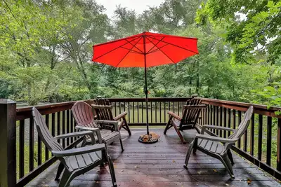 Image de Dragonfly on the Cartecay River 2br 2 Ba Cabin -