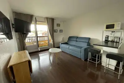 Image de Seignosse Océan, studio alcôve à proximité immédiate de la plage, idéal famille