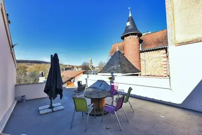 Image de BnB Epernay   Terrasse 86   Appartement d'exception à Epernay avec terrasse et vue spectaculaire sur le vignoble Champenois