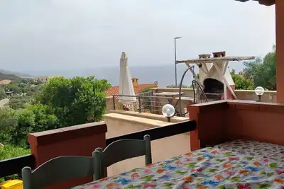 Image de Maison de vacances 'Casa Erbì' avec vue sur la mer, terrasse privée et jardin privé