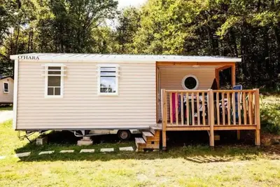 Image de Mobil-home Premium Capucine - 2 Chambres + terrasse semi-couverte 4 personnes