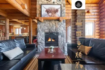 Image de 7br LogCabin/Spa/Nature/MontTremblant Area/18 Guests