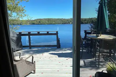 Image de Lakefront home w/ Kayaks, canoe & Sup  on Quiet & Private lake\nNEAR Bethel Woods