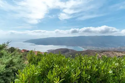 Image de Maison de vacances 'Anemodroulis Kochilos Andros 4ppl' avec vue sur la mer et balcon
