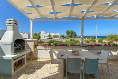 Image de Appartement de vacances Ugento pour 1 - 7 personnes avec 2 chambres à coucher - Maison de vacances