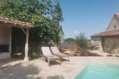 Image de Maison A Colombages Dans Le Quercy