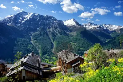 Image de 250m des pistes | T2 pour 4 | Balcon ou terrasse