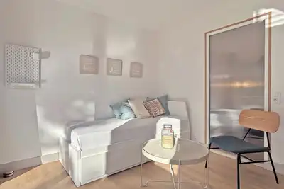 Image de Appartement de vacances \"Au P'tit Colombier\" avec terrasse privée et jardin partagé