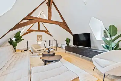 Image de Cozy Apt in Grund: Balcony, Workspace, Smart Tv