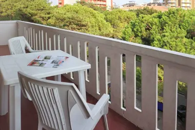 Appartement de vacances avec climatisation et balcon