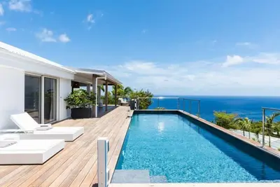 Image de Avalon - 4-bedroom ocean view villa in the heights above Gouverneur beach