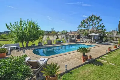 Image de Villa 'Sa Vinyeta' avec vue sur les montagnes, Wi-Fi et climatisation