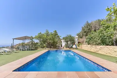 Image de Maison de vacances 'Villa Torrox Costa' avec vue sur la mer, piscine, jardin et Wi-Fi