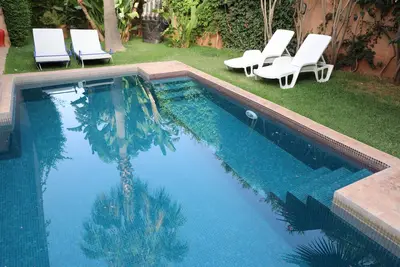 Image de Exclusive villa, on the front line of Amelkis Marrakech golf course