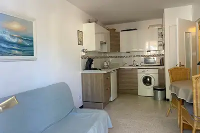Image de Appartement à Argelès-sur-Mer: 2 pièces, balcon, 4 pers, proche plage et commerces