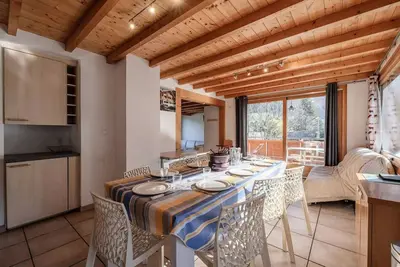 Image de M405 - 4 pièces à Morzine, skis aux pieds + jacuzzi