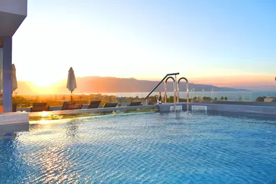 Image de Naval villa-Panoramic sea view villa with heated roof pool