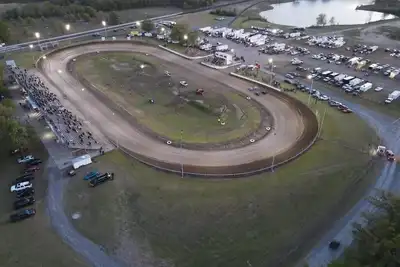 Image de Solar Eclipse Festival Campground at Benton Speedway. April 6-8th 2024.