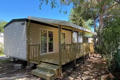 Image de Mobil-home Nest Sun, 4 pers 2 ch, Camping de l' Arnel