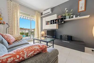 Image de Appartement 'Residencial Los Pelicanos' avec piscine partagée, Wi-Fi et climatisation
