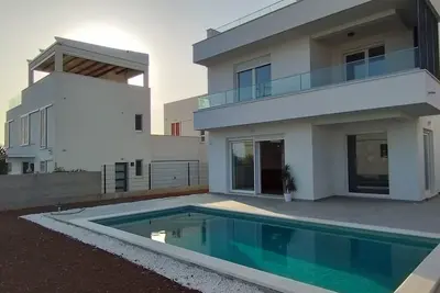 Image de Villa With Panoramic Views on the Sea, Islands, City and Hill