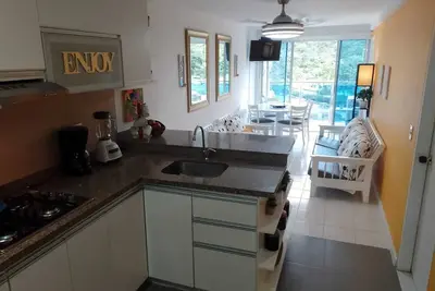 Image de 10min from the beach! Family condo with pool and terrace with mountain/pool view