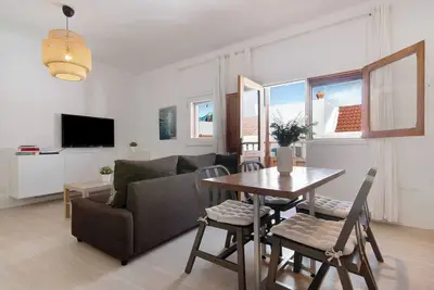 Image de Appartement de vacances 'Balcon de Porteria' avec vue sur les montagnes, balcon et Wi-Fi