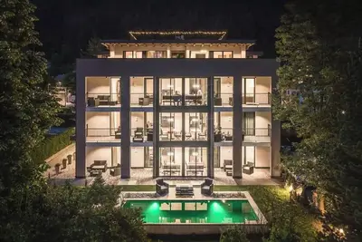 Image de Appartement 'Superior Xl- 2 Right' avec vue montagne, piscine partagée et Wi-Fi