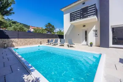 Maison de vacances Baška pour 2 - 8 personnes avec 4 chambres à coucher - Maison de vacances