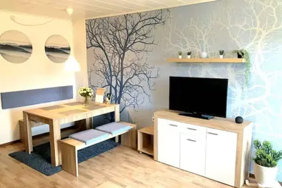 Image de Modern apartment with terrace and mountain view, close to the spa gardens