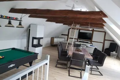 Image de Vacation home chestnut with whirlpool, fireplace and sauna