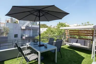 Image de Fantastic 1br Apartment with Terrace in Athens