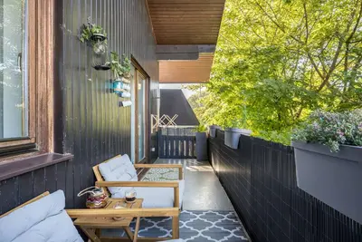 Image de Appartement \"Time 2 Sea\" avec jardin partagé, balcon et Wi-Fi