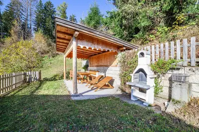 Image de Appartement \"Ferienwohnung Leachwies\" avec vue sur les montagnes, jardin privé et Wi-Fi