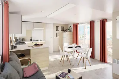 Image de Bungalow Tout Confort Avec Piscine à Toboggan Vias Plage Proximité cap Agde