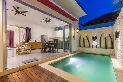 Image de BrandNew 1 bedr villa with private Pool 5min beach