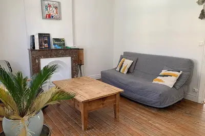 Maison de caractère à deux pas de la plage et du centre
