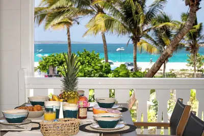 Image de Magnifique appartement vue mer avec accès direct à la  plage d'Orient Bay