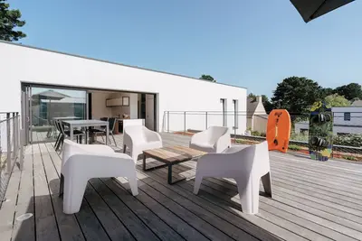 Image de Arradon appartement 400 m bourg, plages et port.