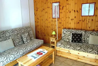Image de Appartement avec balcon vue sur montagne et pistes