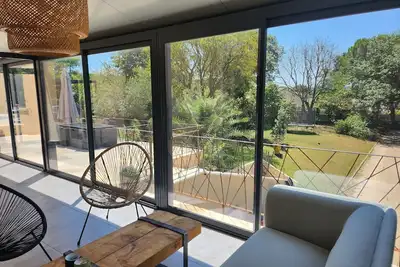 Villa route Saint Paul Trois Châteaux, quartier du Barry