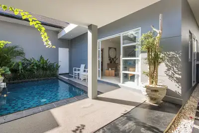 One bedroom private pool romantic villa