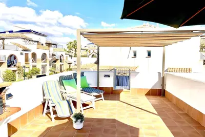 Image de Luxurious apartment in the heart of Vera Playa. Roof Solarium, dining terrace…. .