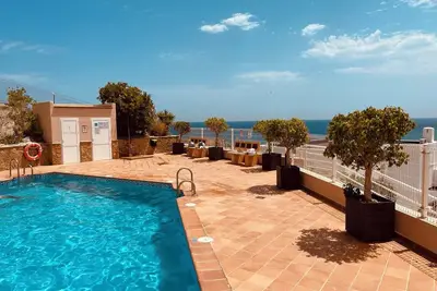 Image de Beautifully furnished, southfacing apartment with spectacular in Mojacar Playa.