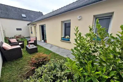 Image de Maisonnette de plain-pied avec espace extérieur