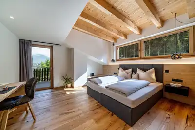 Image de Appartement \"Wiesgut Gala\" avec vue sur les montagnes, balcon et Wi-Fi
