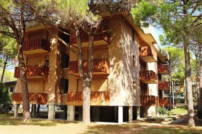 Appartement de vacances avec climatisation et balcon