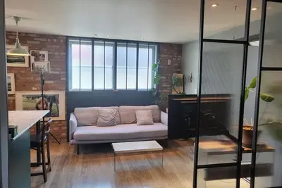 Image de Unique Exposed Brick 2 Bed Lg open Kitchen w/gym