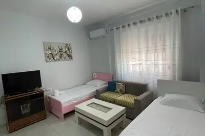 Image de Set in Sarandë, the beach is approximately ten minutes away by car