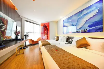 Image de S1823 Executive Family Apec Mandala Wyndham Cham Bay Mui Ne 2 King Beds